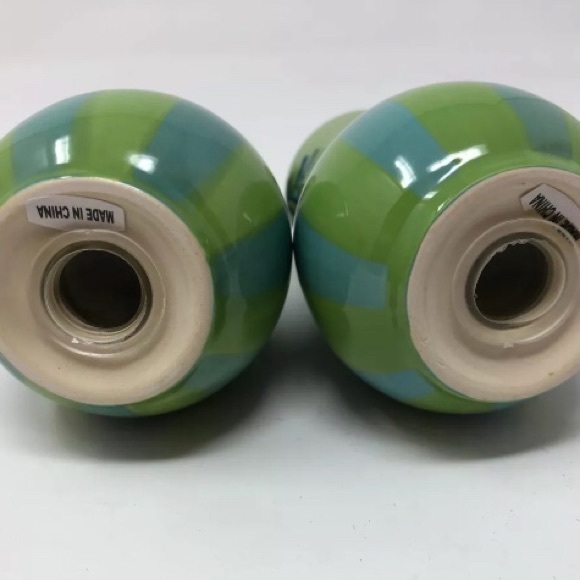 SLAH NIB Provence Salt & Pepper Set Hand Painted New in Box - Picture 2 of 5